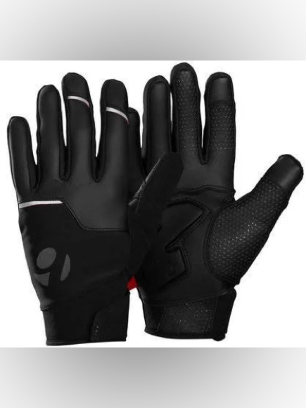 Black Bontrager Cycling Gloves - Lightweight Performance